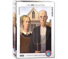 Piatnik Wodd Americká gotika / Počet dílků: 1000 / od 14 let