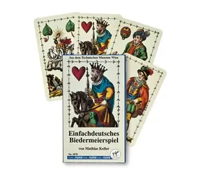 Piatnik Einfachdeutsches Biedermeierspiel / Počet hráčů: 2-4 / Délka hry: 10-45 minut / od 10 let 