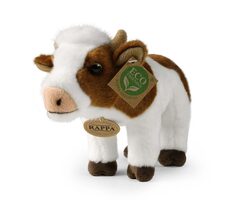 Rappa Plyšová kráva 23 cm / ECO-FRIENDLY / od 0 let