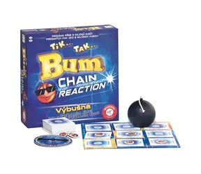 Piatnik Tik Tak Bum Chain Reaction / Délka hry: 20-30 minut / Počet hráčů: 2-8 / od 12 let 