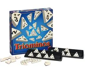 Piatnik Triominos / Logická hra / Délka hry: 20-40 minut / Počet hráčů: 1-4 / od 6 let