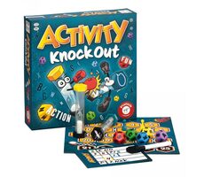 Piatnik Activity Knock Out / Počet hráčů: 4-16 / Délka hry: 30-60 minut / od 12 let