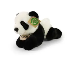 Rappa Plyšová panda ležící 20 cm / ECO-FRIENDLY / od 0 let
