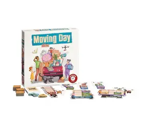 Piatnik Moving Day / Délka hry: 20-40 minut / Počet hráčů: 2-4 / od 10 let 