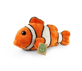 Rappa Plyšová ryba klaun očkatý 25 cm / ECO-FRIENDLY / od 0 let