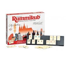 Piatnik Rummikub Prague Edition / Délka hry: 20-30 minut / Počet hráčů: 2-4 / od 7 let 