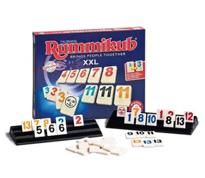 Piatnik Rummikub XXL / Logická hra / Délka hry: 20 minut / Počet hráčů: 2-4 / od 7 let