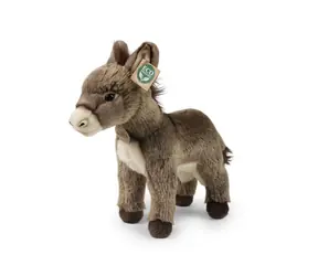 Rappa Plyšový osel 28  cm / ECO-FRIENDLY /od 0 let