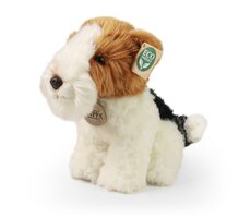 Rappa Plyšový pes foxteriér 20 cm / ECO-FRIENDLY / od 0 let