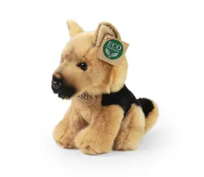 Rappa Plyšový pes ovčák/vlčák 20 cm / ECO-FRIENDLY / od 0 let