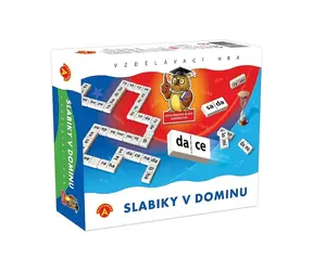 Alexander Slabiky v dominu / doba hry: 30 min. / počet hráčů: 1-5 / od 5 let