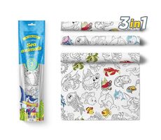 Pexi Malovací ubrusy 3 ks - Mořská zvířátka (Sea Animals) / od 3 let