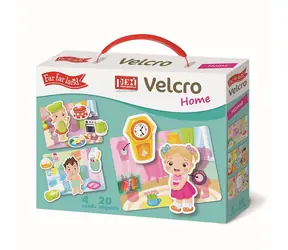 Pexi Velcro skládačky - Domov / od 12 měsíců