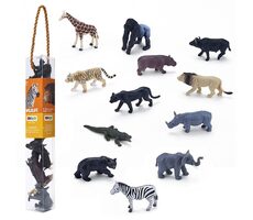 Mojo Mini svět Africká zvířátka 12 ks / od 3 let