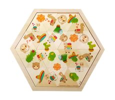 Hess Puzzle mozaika Lama / 24 dílků / od 3 let