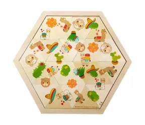 Hess Puzzle mozaika Lama / 24 dílků / od 3 let