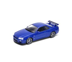 Welly Nissan Skyline GT-R - modrá 1:24 / od 3 let