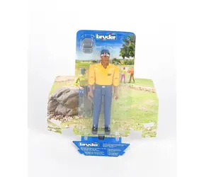 Bruder BWORLD Figurka dělníka CAT / 1:16 / od 4 let