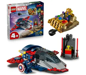 LEGO® Marvel 76319 Kapitán Amerika vs. Thanos / Počet dílků: 107 / od 4 let