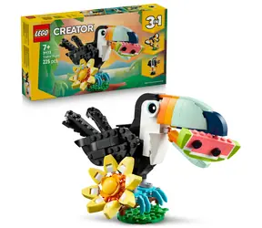 LEGO® Creator 3 v 1 31173 Divoká zvířata: Tropický tukan / Počet dílků: 225 / od 7 let