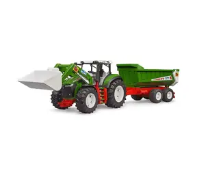 Bruder Traktor ROADMAX s čelním nakladačem a vozem / 1:16 / od 2 let