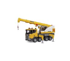 Bruder Nákladní auto Scania s jeřábem Liebherr / od 4 let