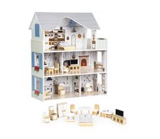 ECOTOYS Domeček pro panenky Emma / od 3 let