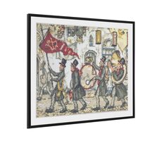GRAFIX Diamantové malování Fanfára / 50x40 cm 