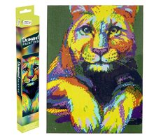 GRAFIX Diamantové malování Panter 40x50 cm