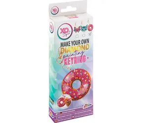 GRAFIX Diamantové malování Přívěsek Donut / od 6 let