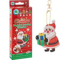 GRAFIX Diamantové malování Přívěsek Santa / od 6 let