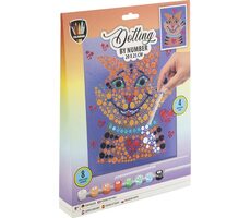 GRAFIX Malování podle čísel: Kočka / od 6 let