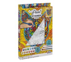 GRAFIX Malování podle čísel na plátno Tygr 30x40 cm / od 8 let