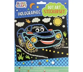 GRAFIX Mozaikový obrázek holografický Auto 22x18 cm / od 3 let