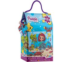 GRAFIX Puzzle Mořská panna / 30 dílků / od 3 let