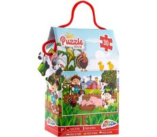 GRAFIX Puzzle Život na farmě / 30 dílků / od 3 let
