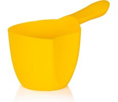CHIPOLINO Oplachovací kelímek do koupele Little Fish žlutá