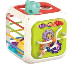 CHIPOLINO Motorická kostka 6v1 / od 18 měsíců