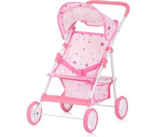 CHIPOLINO Sportovní kočárek pro panenky Alice Stars / od 3 let