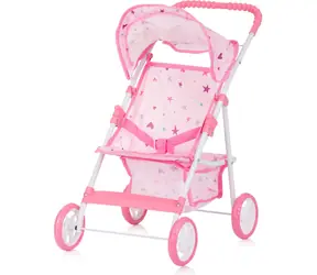 CHIPOLINO Sportovní kočárek pro panenky Alice Stars / od 3 let