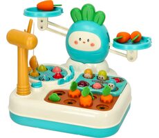 CHIPOLINO Senzorická multifunkční hračka 4v1 Blue / od 18 měsíců