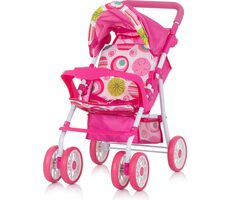 CHIPOLINO Sportovní kočárek pro panenky Dolly Multicolor / od 3 let
