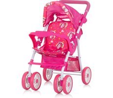 CHIPOLINO Sportovní kočárek pro panenky Dolly Unicorns / od 3 let