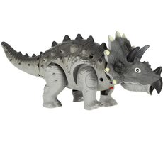KIK Chodící Dinosaurus Triceratops se světly a zvuky / od 3 let