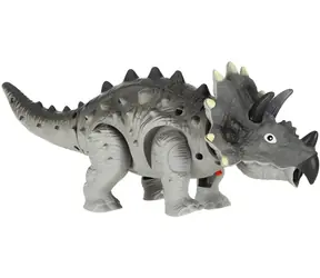 KIK Chodící Dinosaurus Triceratops se světly a zvuky / od 3 let