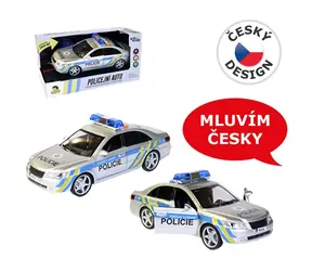 MaDe 03685 - Auto Policejní s českým hlasem 24 cm