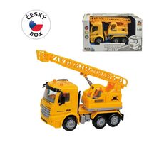 MaDe 08117 - Auto stavební na setrvačník, 16 cm