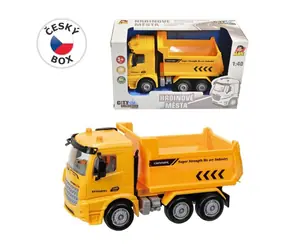 MaDe 08123 - Auto stavební na setrvačník, 16 cm