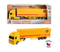 MaDe 08433 - Kamion s kontejnerem na setrvačník, 33 x 5 x 8 cm