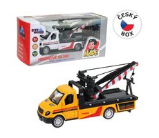 MaDe 10846 - Auto odtahovka, pull back, 10,5 cm